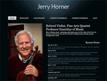 Tablet Screenshot of jerryhorner.com